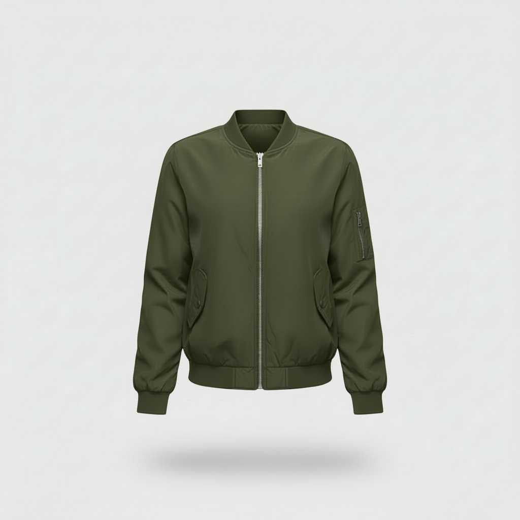 Blouson Aviateur Femme Slim | Veste Décontractée Polyvalente 4