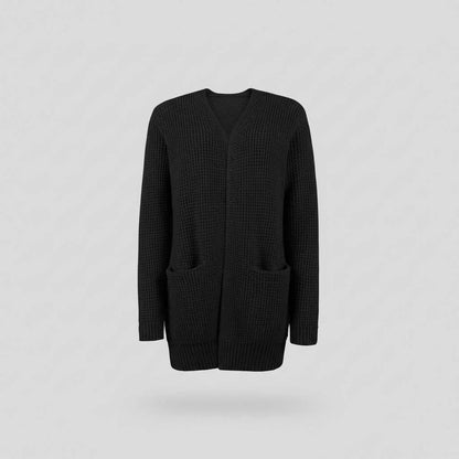 Cardigan Long Confortable | Vêtement d'Hiver pour Femmes 0