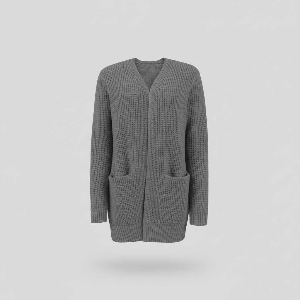 Cardigan Long Confortable | Vêtement d'Hiver pour Femmes 4