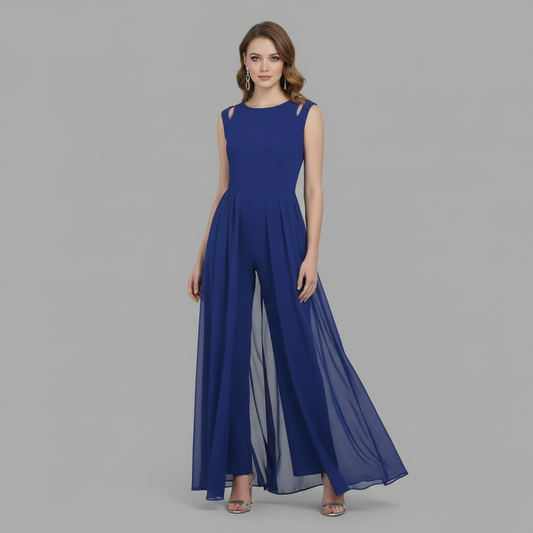 Combinaison Femme Chic Blanche | Pantalon Décontracté 2