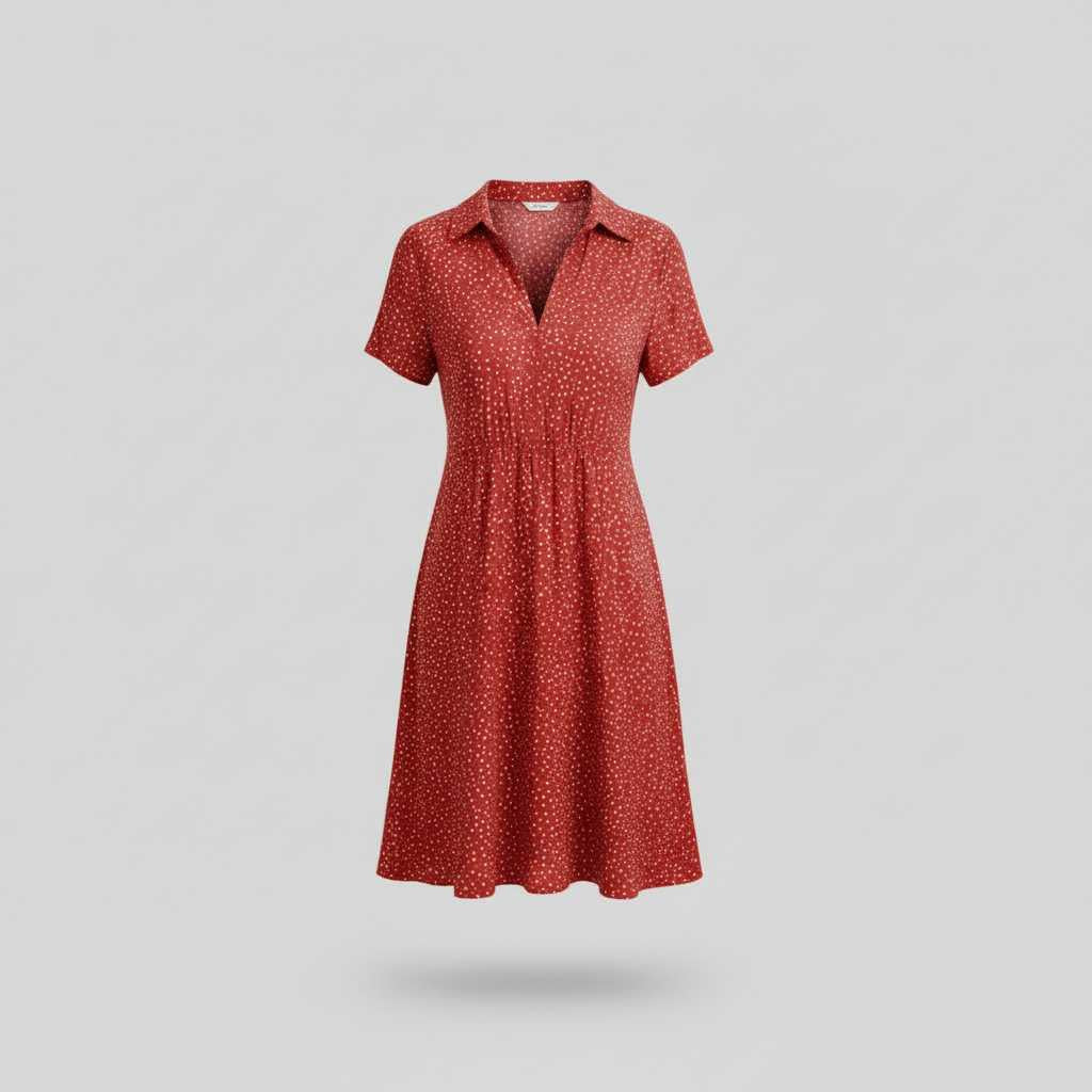 Robe Chemise Mi-Longue Femme | Mode Décontractée 3