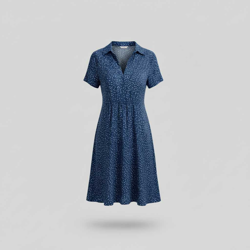 Robe Chemise Mi-Longue Femme | Mode Décontractée 4