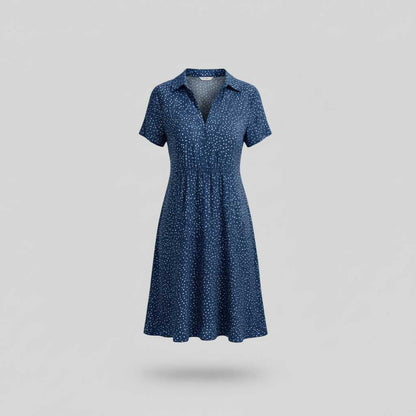 Robe Chemise Mi-Longue Femme | Mode Décontractée 4