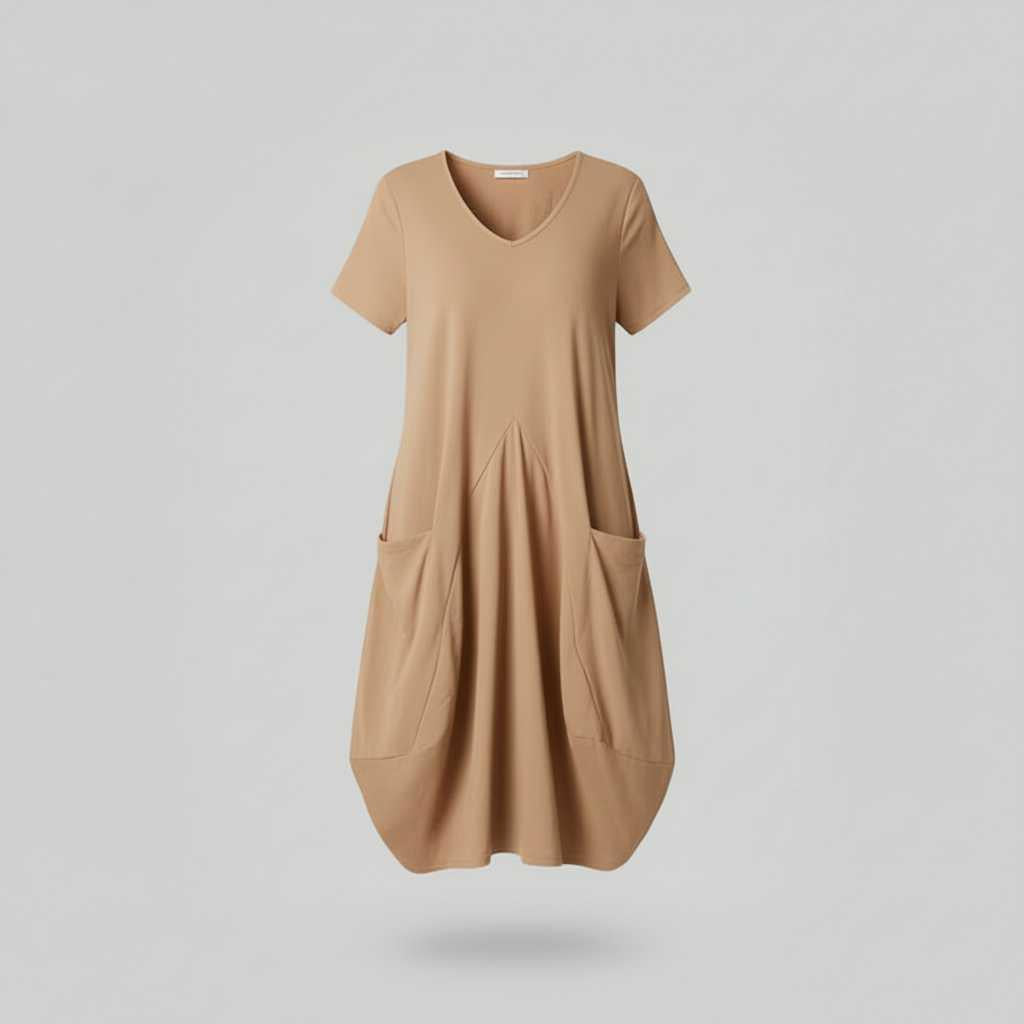 Robe Midi Chic Ample | Robe Femme Midi Élégante 3