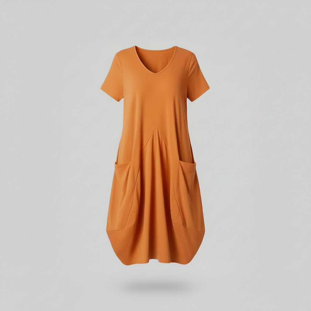 Robe Midi Chic Ample | Robe Femme Midi Élégante 4