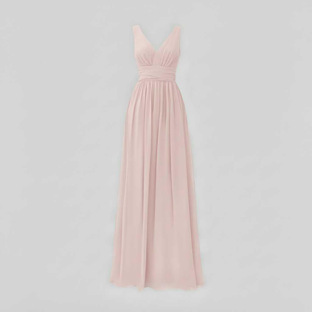 Robe d'Été Longue Femme Col en V | Élégante Robe Maxi 11