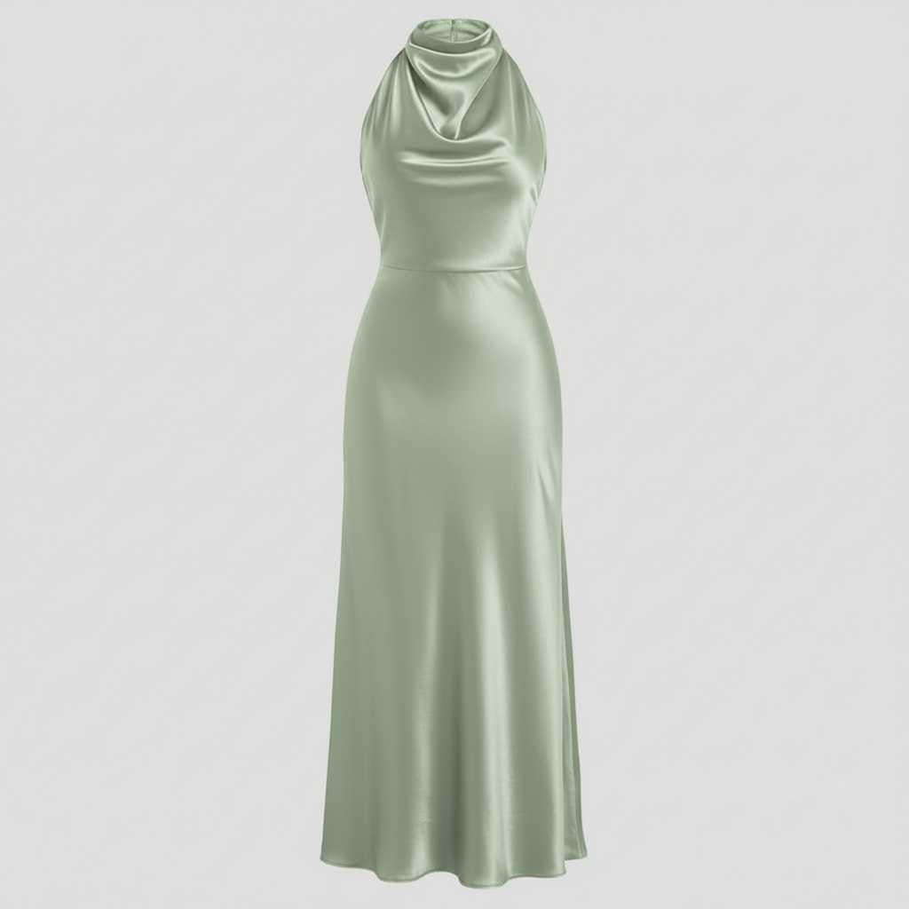 Robe de Soirée Chic Dos Nu | Robe Cocktail Élégante Mi-Longue 6