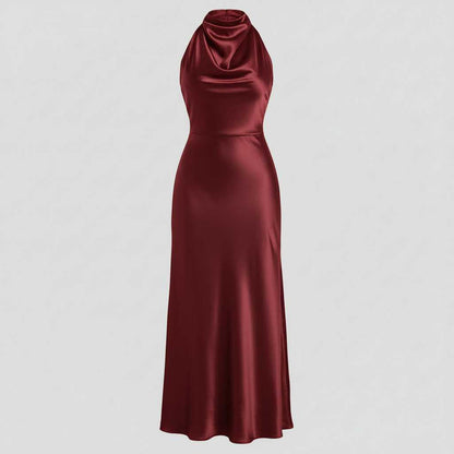 Robe de Soirée Chic Dos Nu | Robe Cocktail Élégante Mi-Longue 7