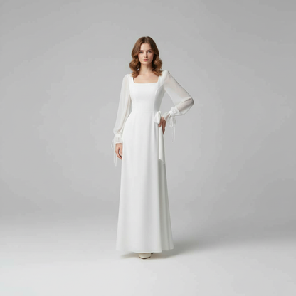 Robe de Soirée Longue Élégante | Robe Cérémonie Femme 1