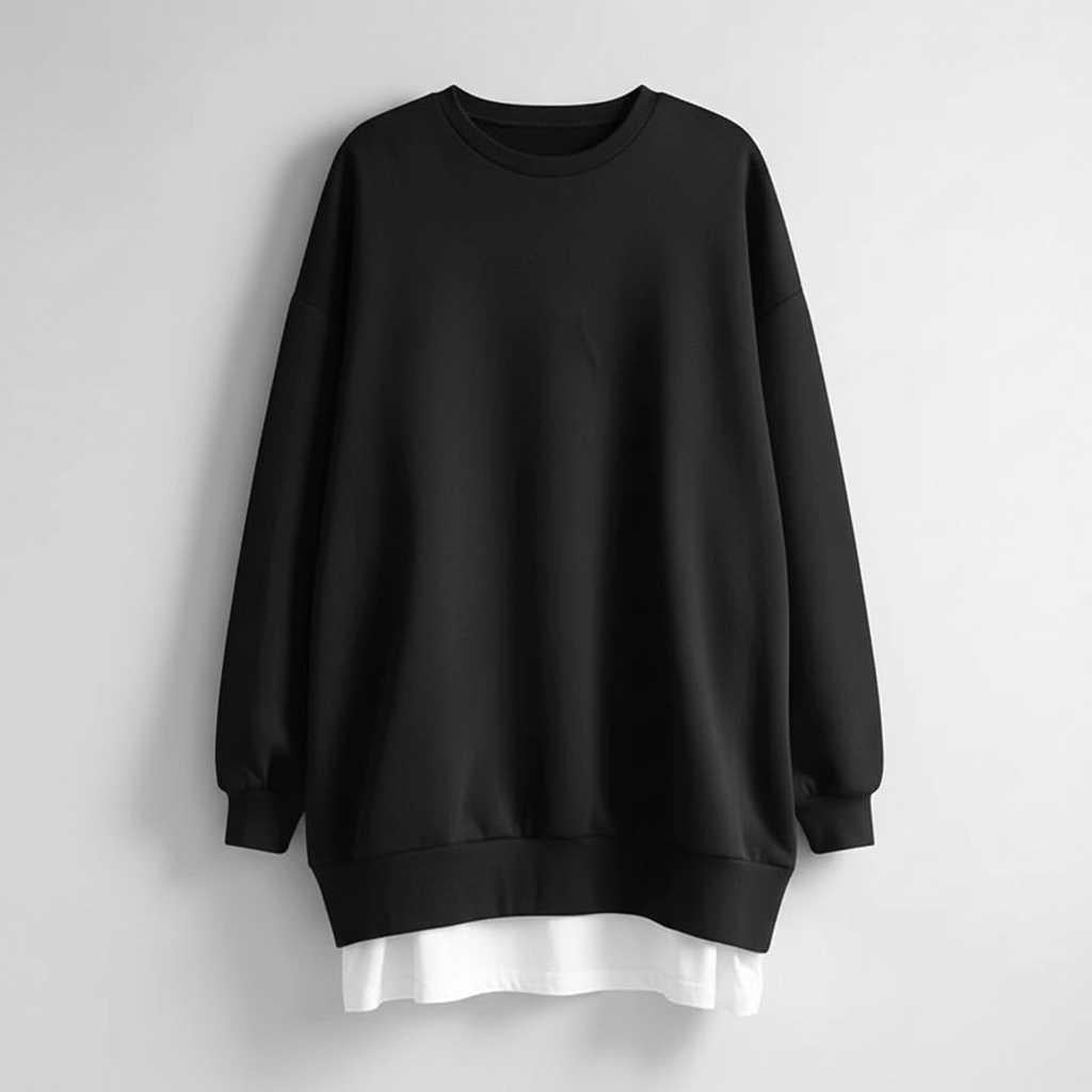 Sweat Shirt Oversize Femme | Confort Décontracté Élégant 0