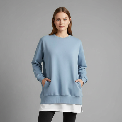 Sweat Shirt Oversize Femme | Confort Décontracté Élégant 1
