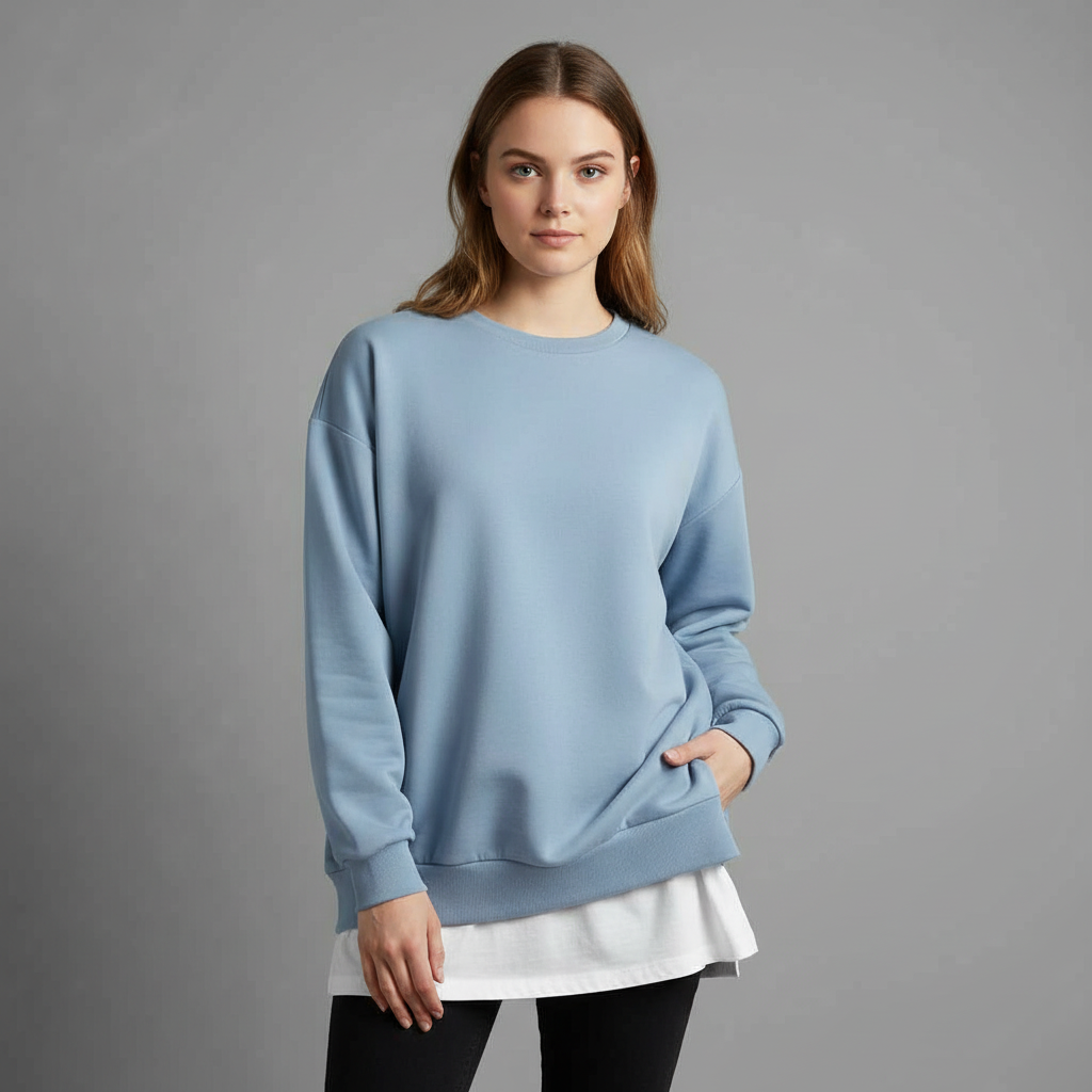 Sweat Shirt Oversize Femme | Confort Décontracté Élégant 2