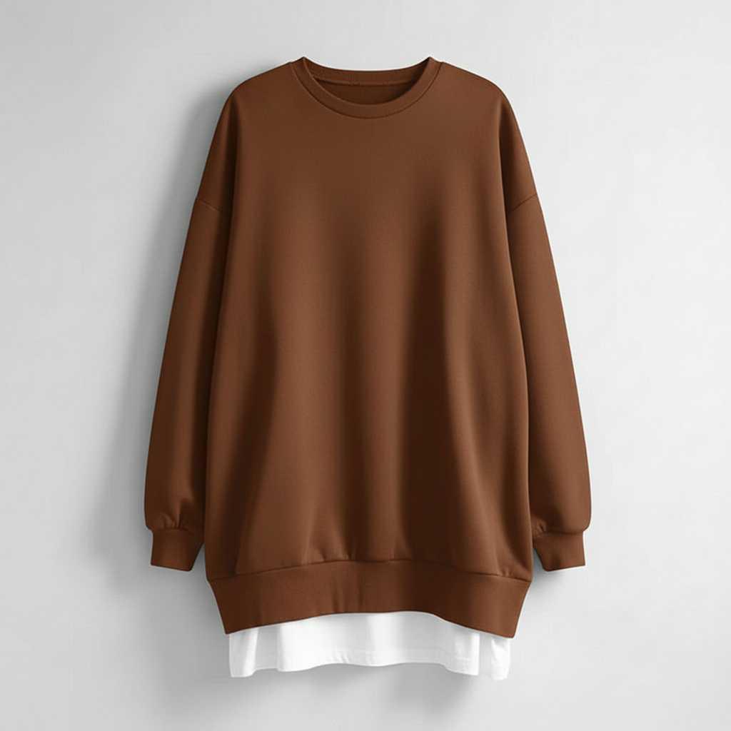 Sweat Shirt Oversize Femme | Confort Décontracté Élégant 3