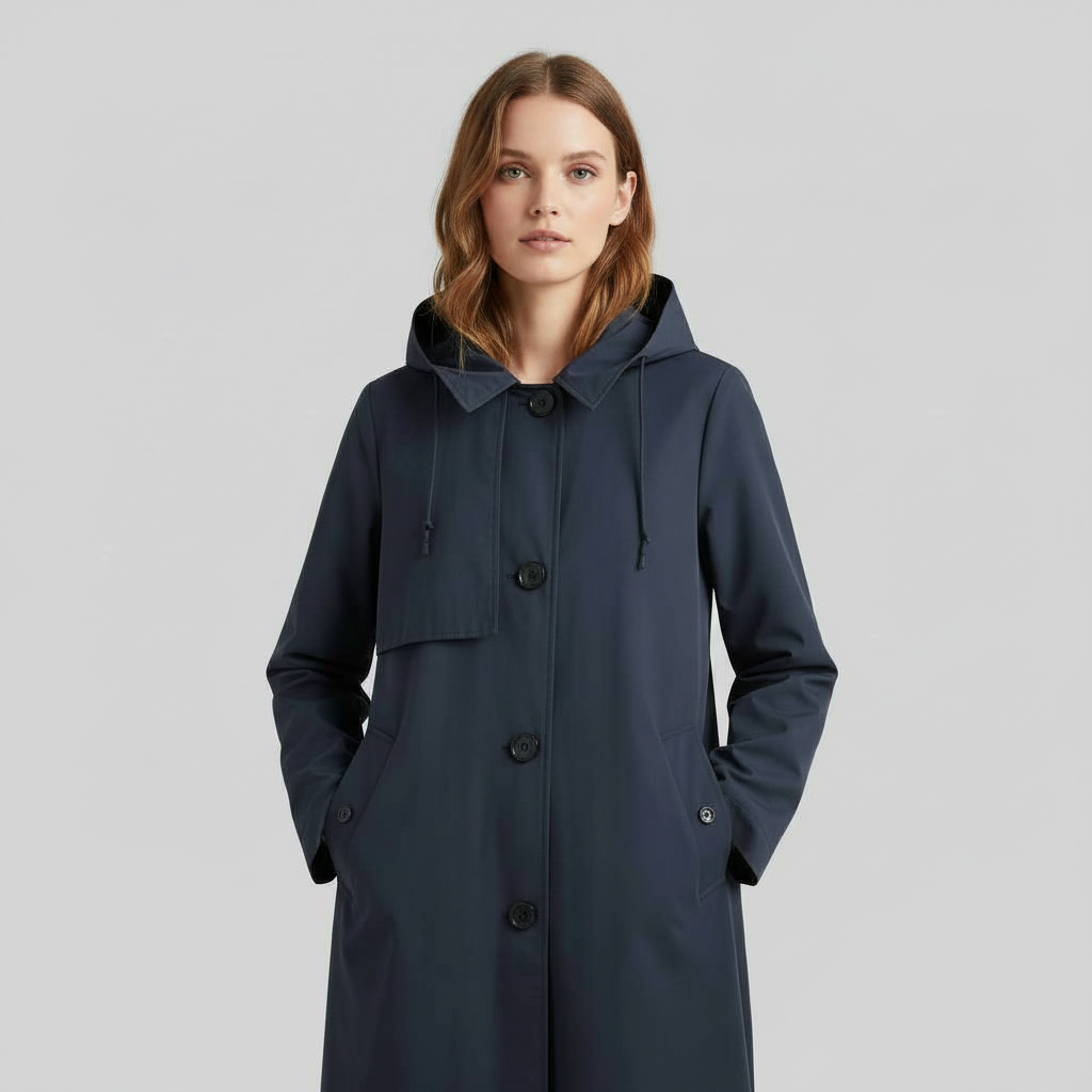 Trench Beige Femme Élégant | Trench Coat Femme Long 2