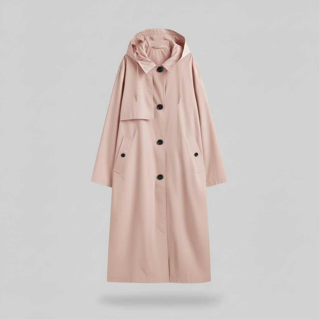 Trench Beige Femme Élégant | Trench Coat Femme Long 3
