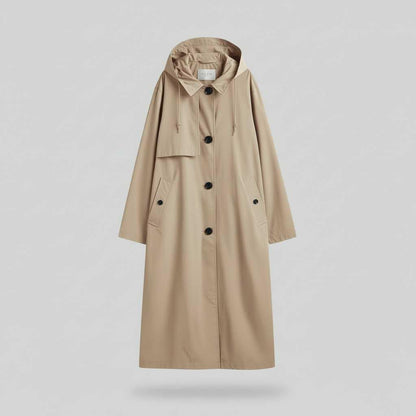Trench Beige Femme Élégant | Trench Coat Femme Long 6