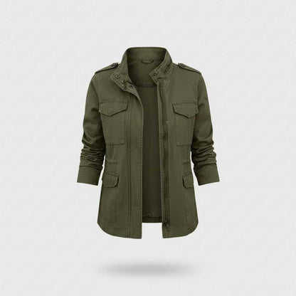 Veste Zippée Moderne Femme | Vêtement d'Extérieur Élégant 0