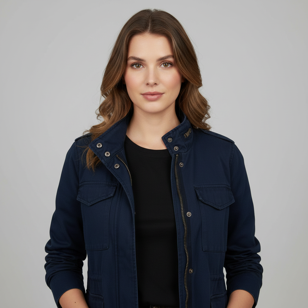 Veste Zippée Moderne Femme | Vêtement d'Extérieur Élégant 2